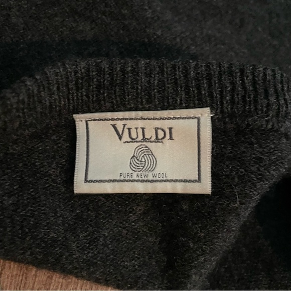 Vuldi 100% Lambs Wool Sweater Size Small - Picture 5 of 7